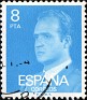 Spain - 1977 - Don Juan Carlos I - 8 PTA - Blue - Celebrity, King - Edifil 2393 - 0